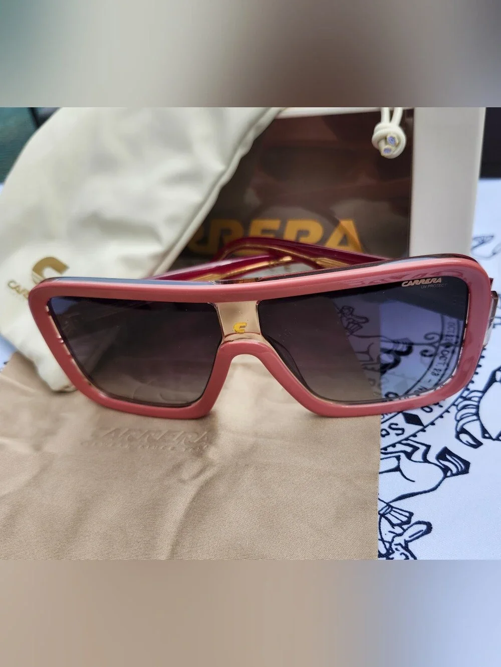 Unisex Carrera FLAGLAB 14 Shield Sunglasses